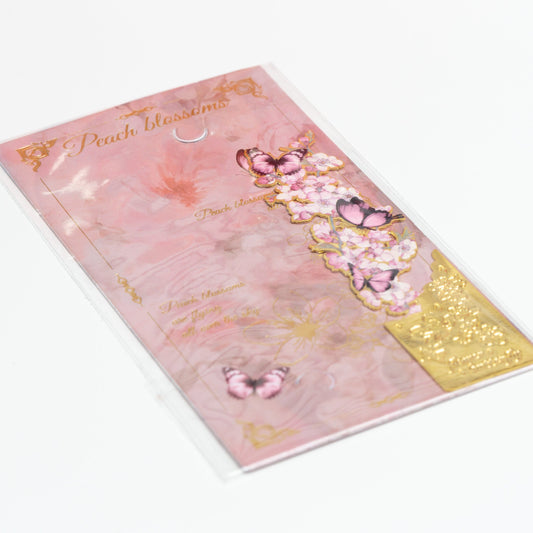 Floral Metal Bookmark