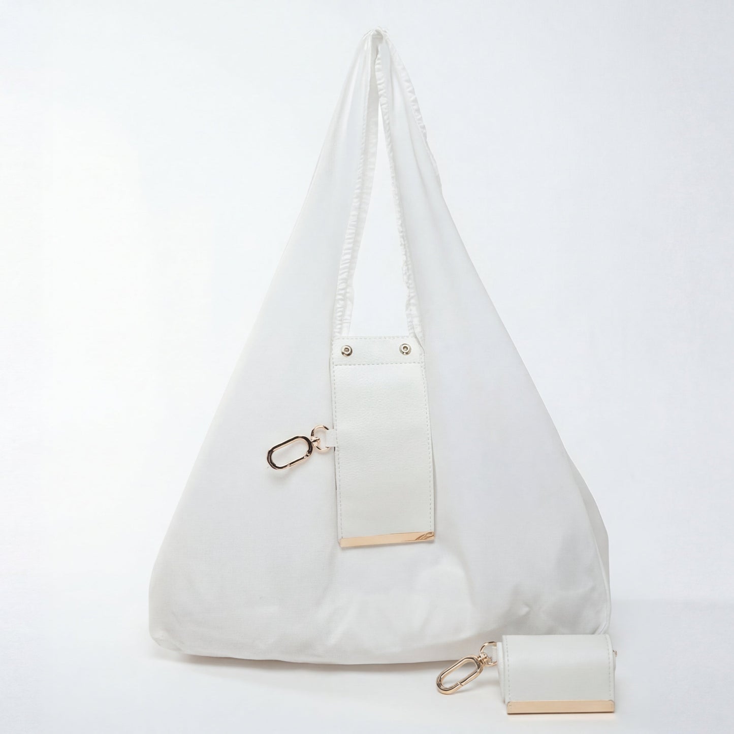 Foldable Large-Capacity Keychain Tote Bag