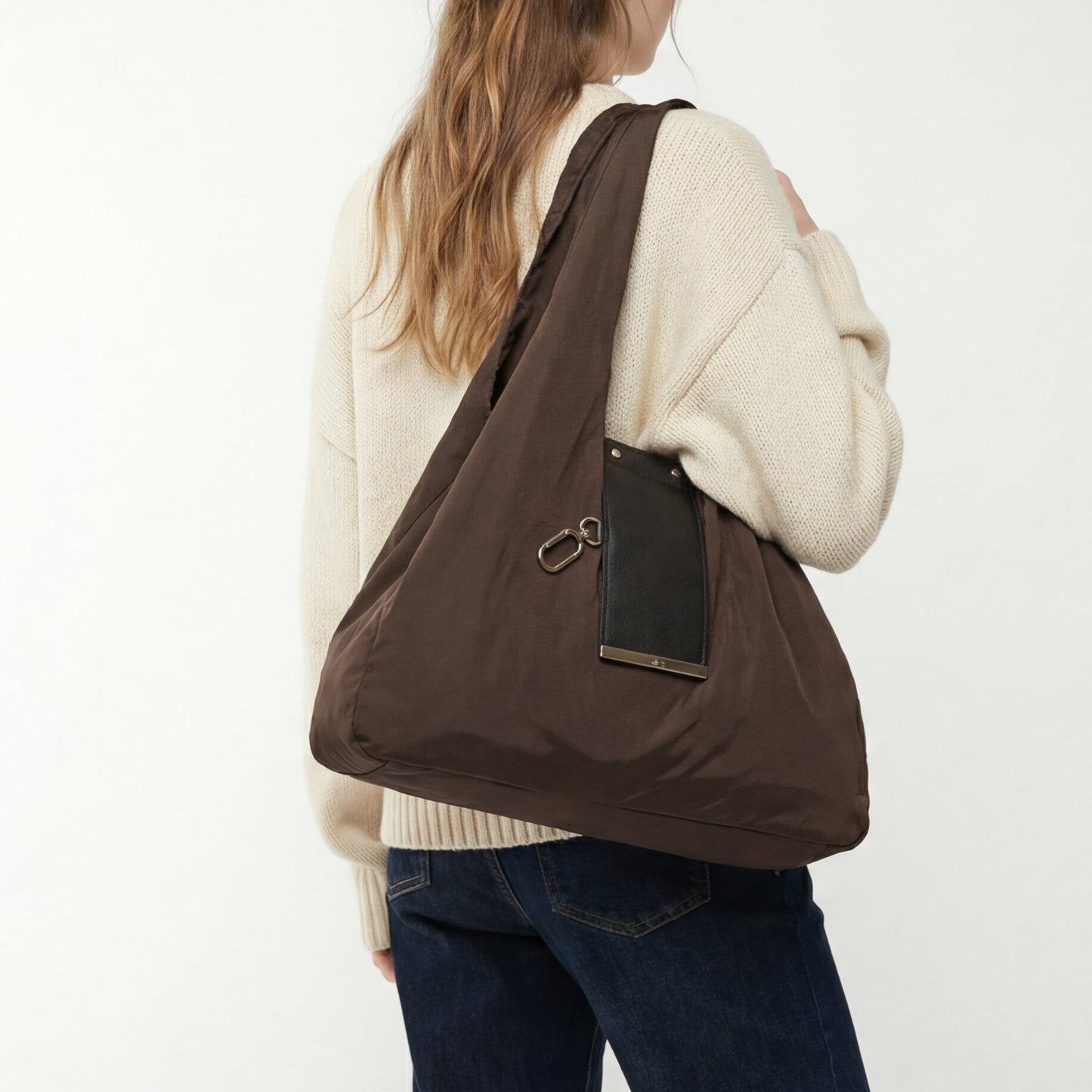 Foldable Large-Capacity Keychain Tote Bag