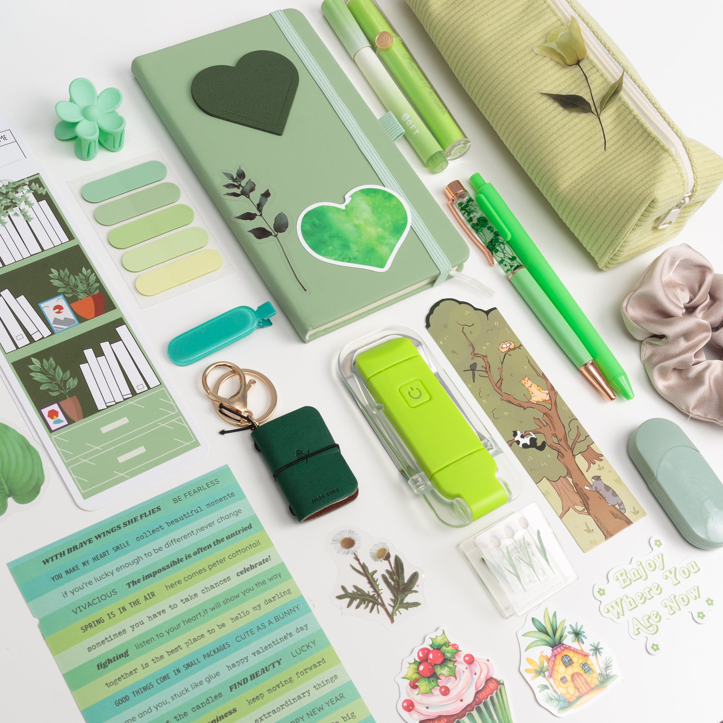 Bookish Bundle MATCHA GREEN
