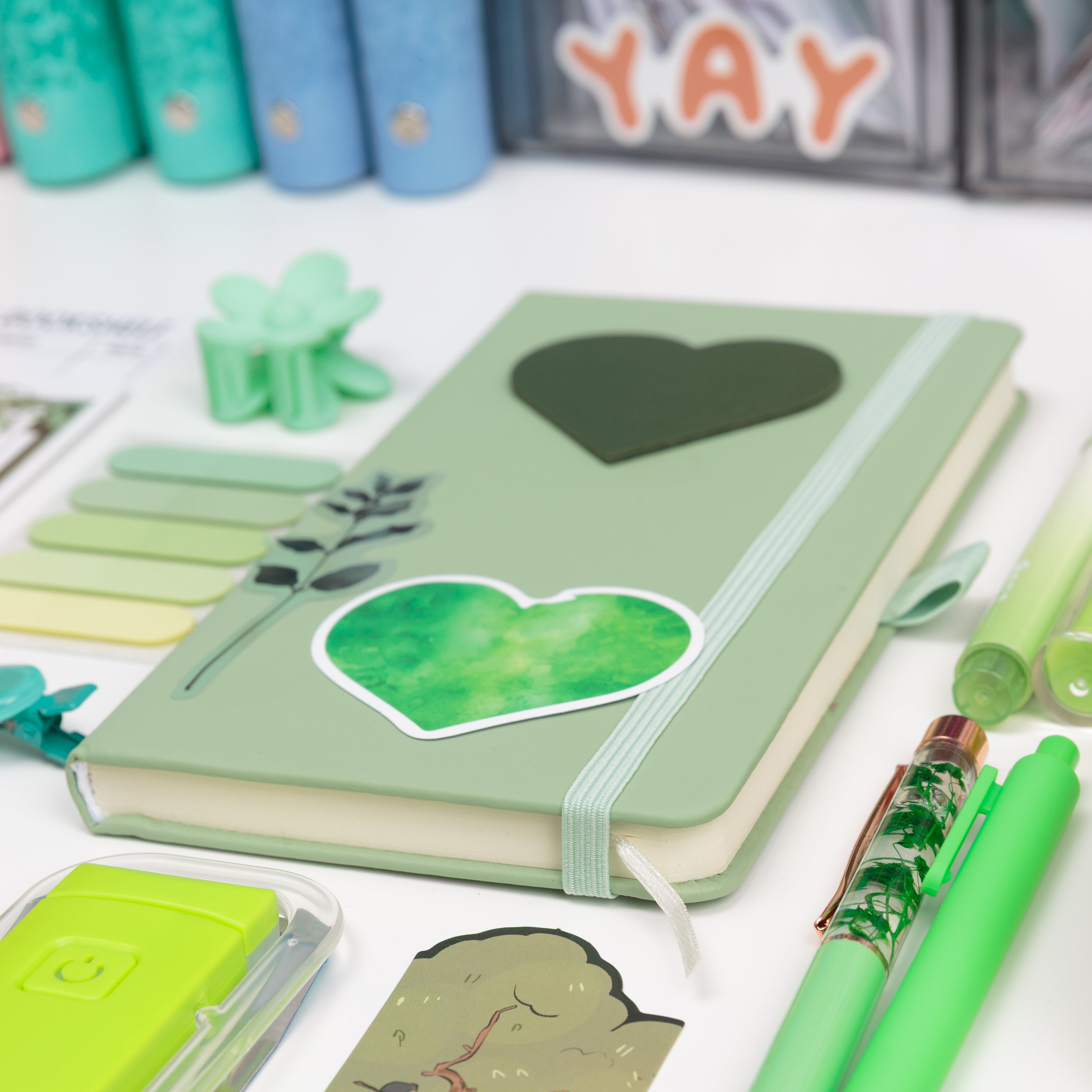 Bookish Bundle MATCHA GREEN